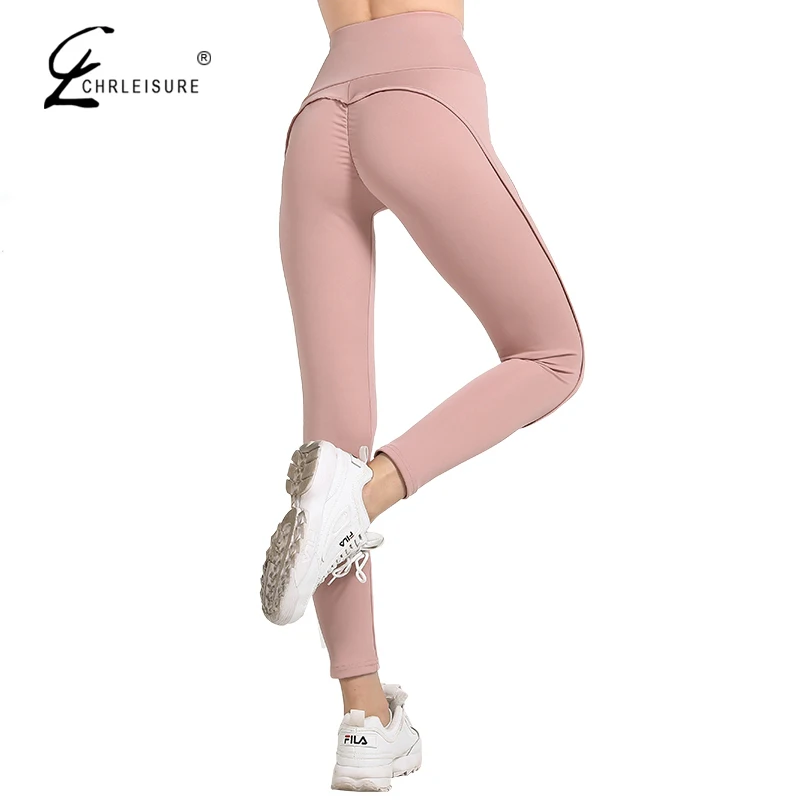 CHRLEISURE رفع تجريب طماق النساء اللياقة البدنية يغطي الرجل الخريف عالية الخصر طماق الرجل Jeggings الصلبة الرياضية السراويل CHRLEISURE رفع تجريب طماق النساء اللياقة البدنية يغطي الرجل الخريف عالية الخصر طماق الرجل Jeggings الصلبة الرياضية السراويل