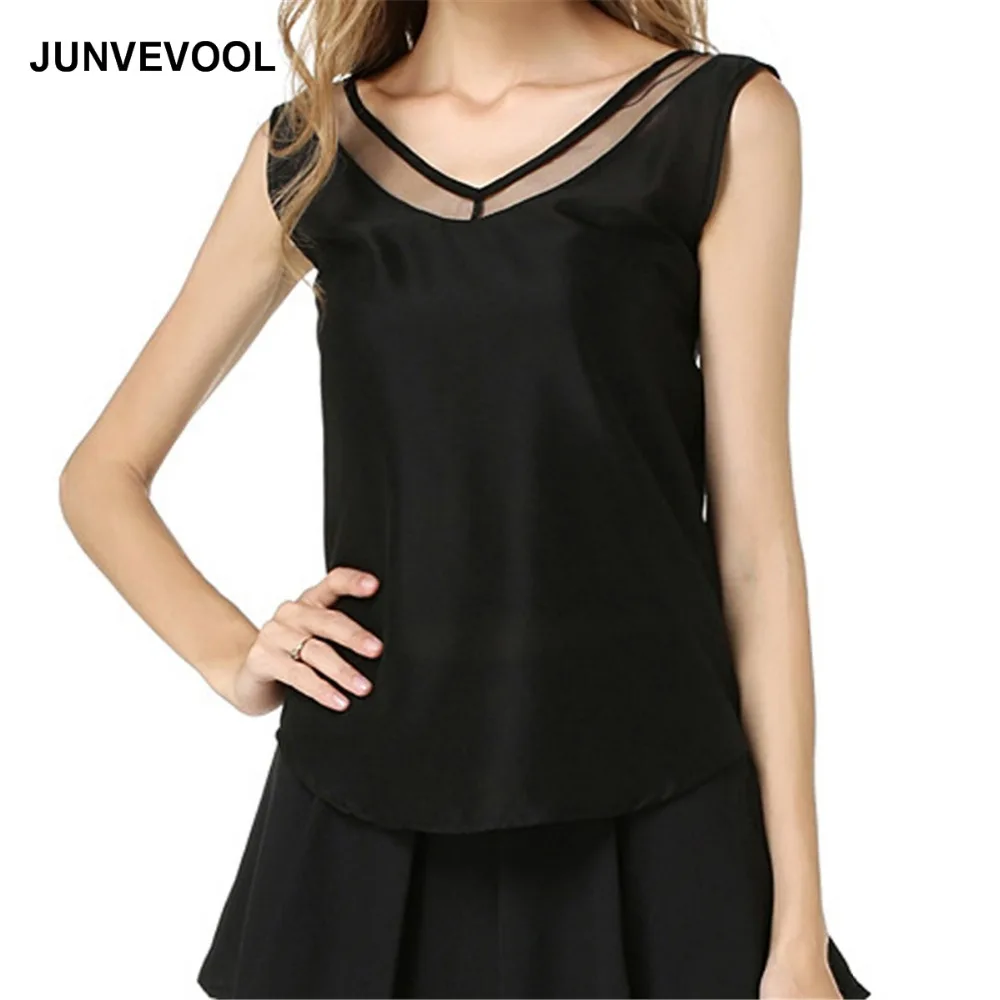 Backless Mesh Tank Tops Summer Casual Beach Blouse Elegant Sleeveless