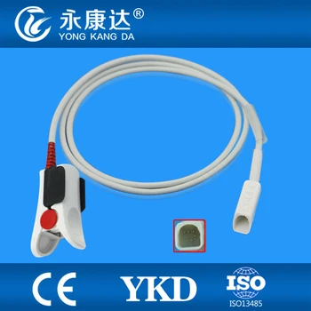 

Novametrix medical machine reusable adult finger clip sensor for pulse oximeter medical 1M/6P