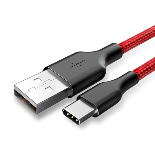 Red ROCK usb type-C кабель для huawei P20 pro P10 usb кабель для зарядки и передачи данных для samsung Galaxy S9 S8 One plus 6t 6 5t usb type-C шнур - Цвет: Red