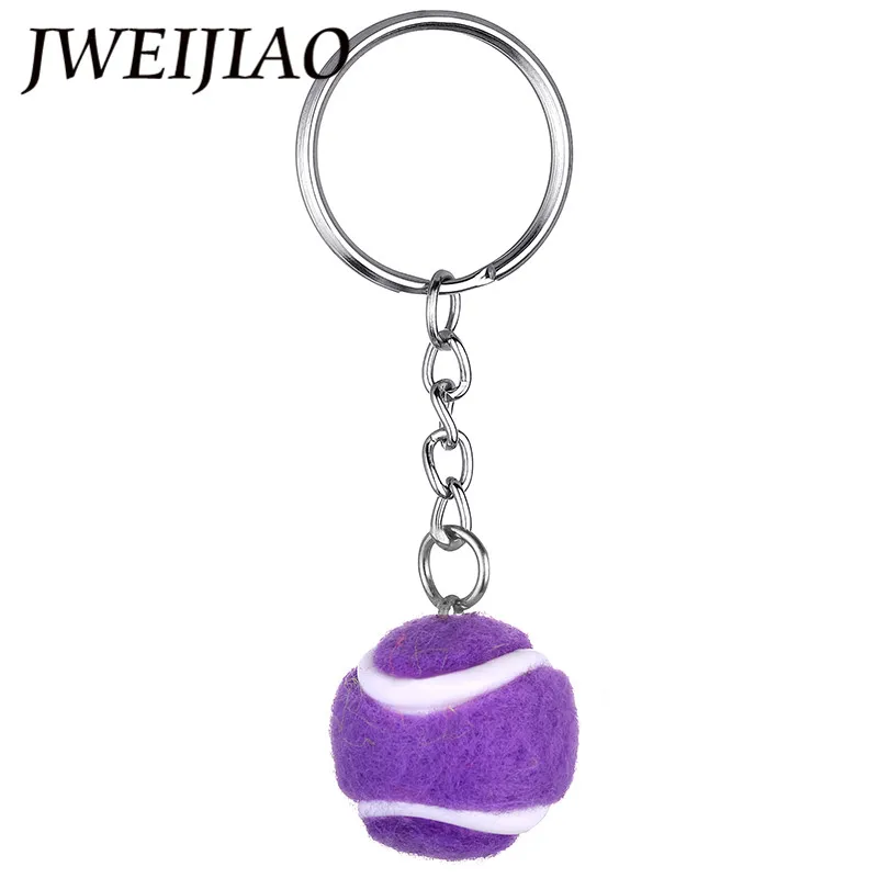 JWEIJIAO 2018 мини плюшевый брелок в виде теннисного мяча для спортивных мероприятий