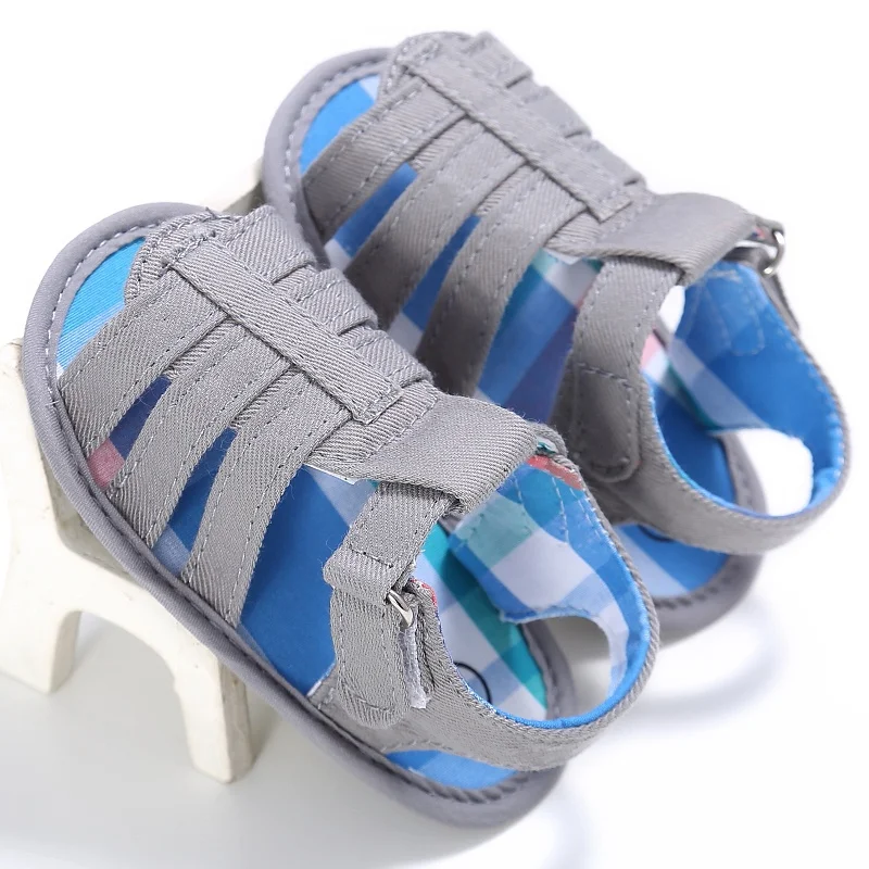 Повседневная дышащая обувь для новорожденных девочек и мальчиков; детские тапочки для новорожденных; сандалии; 0-18 месяцев