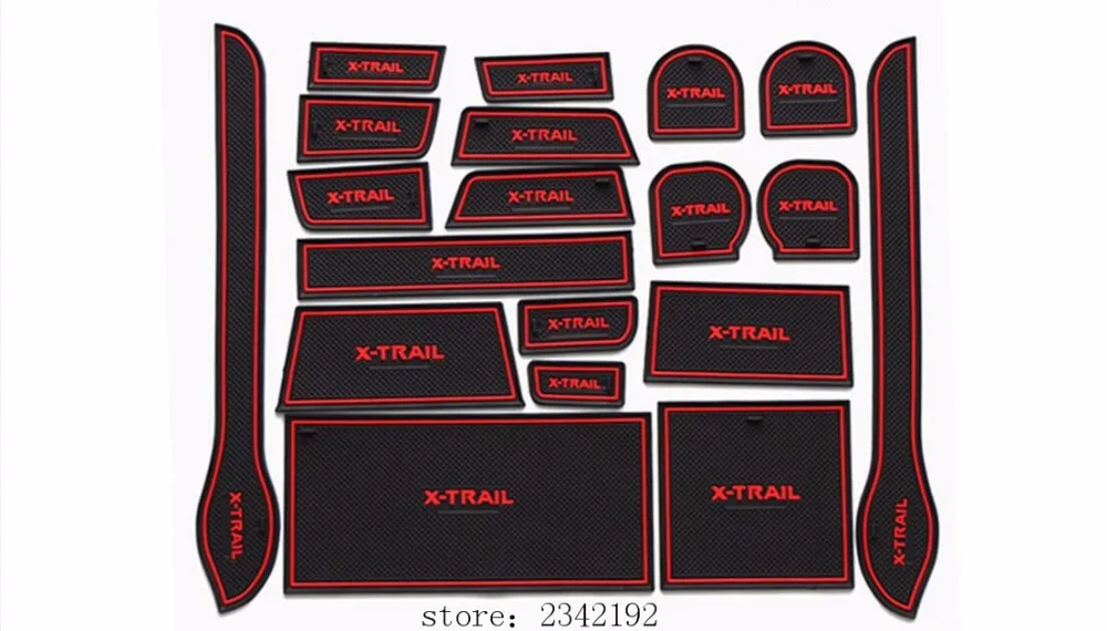 Prix pour 19 pcs/ensemble Pour Nissan X-trail X Trail Xtrail T31 2008-2013 Accessoires De Voiture 3D En Caoutchouc Non-Slip Mat Intérieur Porte Tapis Prix pour 19 pcs/ensemble Pour Nissan X-trail X Trail Xtrail T31 2008-2013 Accessoires De Voiture 3D En Caoutchouc Non-Slip Mat Intérieur Porte Tapis