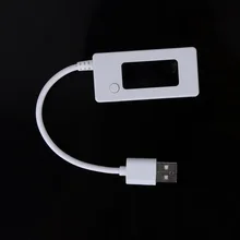 Portable LCD Display USB Charger Voltage and Current Detector Mobile Power Charger Tester Meter with Load