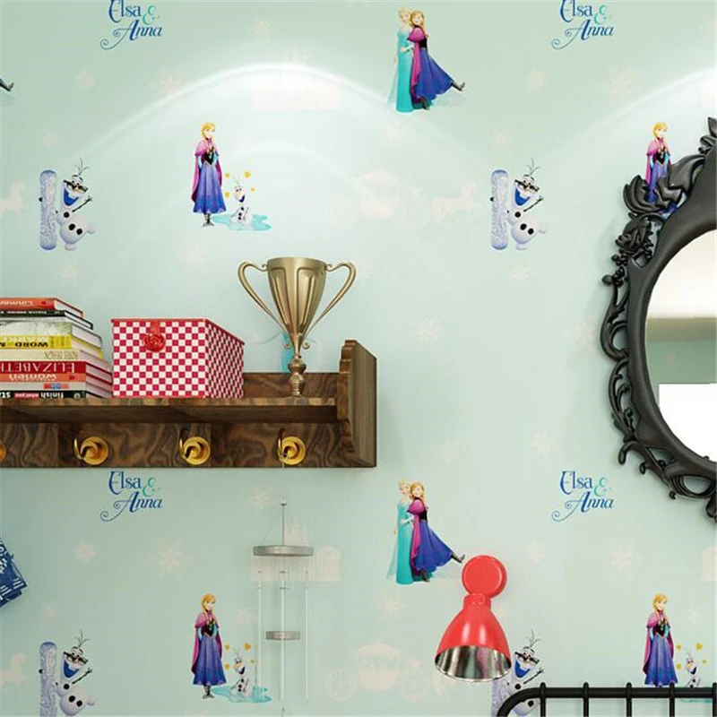 

papel de parede Children's wallpaper Sweet girl bedroom wallpapers  wallpaper for walls 3 d Household decorates wall paper