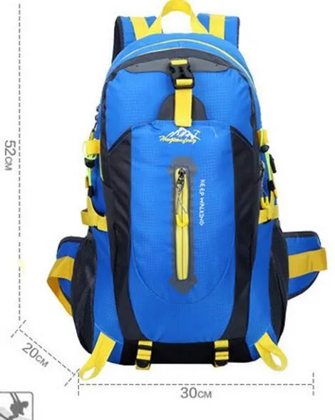 Водонепроницаемый восхождение рюкзак, альпинистский рюкзак Пеший Туризм универсальная сумка через плечо для отдыха рюкзак