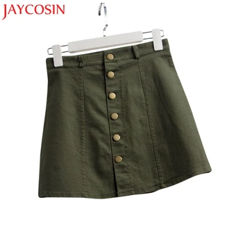 

JAYCOSIN 2018 New Fashion Women's Fashion Waist Skirt Korean Style Denim Skirt Dropshipping Free Shiping 25p