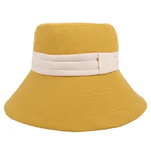 1 шт. корейский конфетных оттенков Рыбацкая шляпа для женщин и мужчин портативная складная шляпа весна-лето Модная уличная шляпа от солнца Mar23