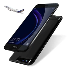 Новинка, чехол для huawei honor 8, аккумулятор, 6000 мА/ч, металлическая рамка, запасное зарядное устройство, чехол для huawei honor 8