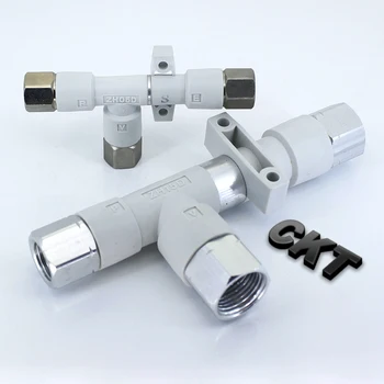 

free shipping ZH20D(S or L) -03-04-04 vacuum ejector single stage three rectangular passband inch pipe thread without a muffler