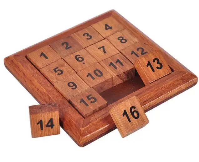 IQ математический деревянный логический пазл номер озадаченный игра для взрослых детей