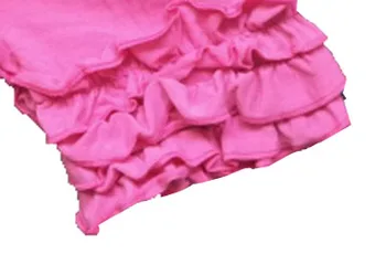 Pink summer children clothes girls shorts organic cotton clothes 5