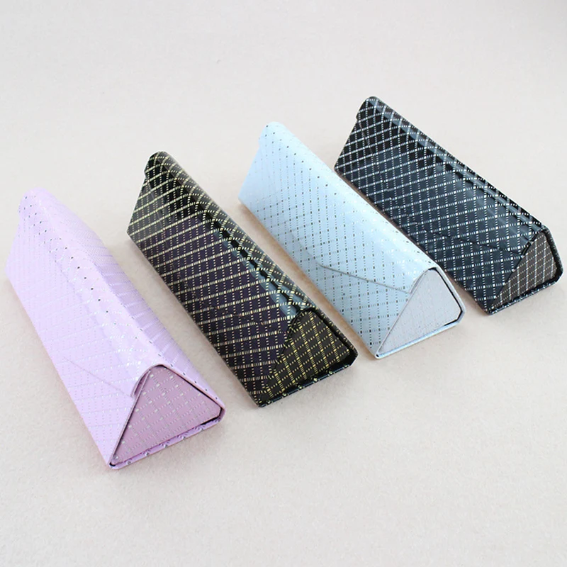 Folding Sunglasses Case Women Pink Cute Eye Glasses Box Eyewear Cases