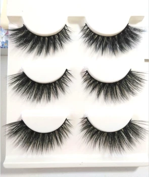 

New Sexy 100% Handmade 3D Protein-silk lashes Beauty Thick Long False silk Eyelashes Fake Eye Lashes Eyelash High Quality 05