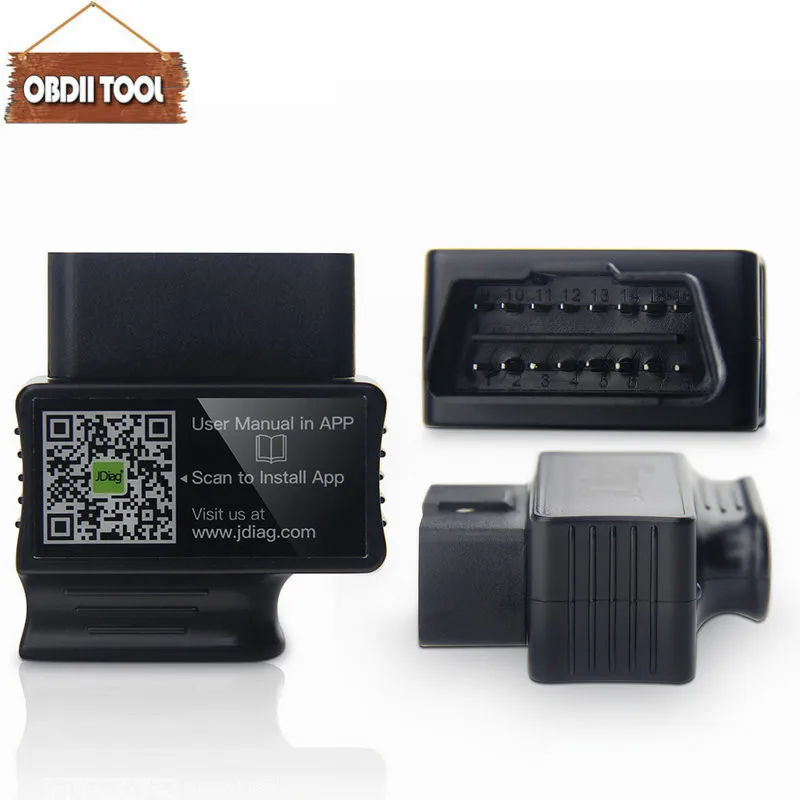 Сканер диагностический JDiag Fastlink M2 Bluetooth 4 0 для iPhone и Android|Кабели коннекторы