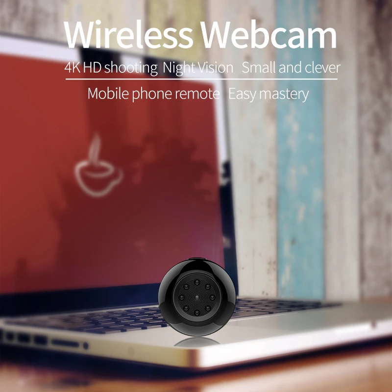 Мини камера SQ17 Магнитная 4K Wifi видеокамера рекордер HD1080P ИК ночного видения