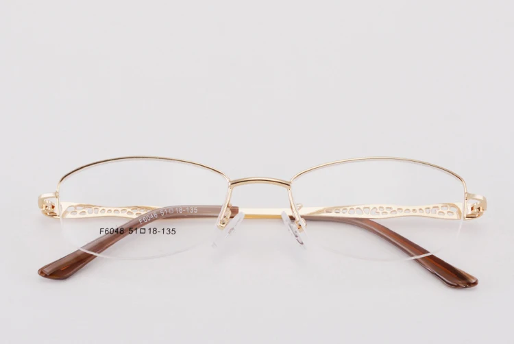 BCLEAR полый сплав Женские оправы для очков простые Стильные очки с полуободками рамка красочные женские модные красивые очки Новинка