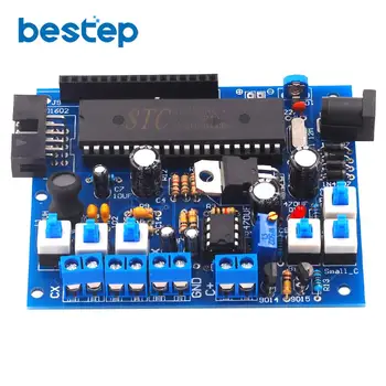 

Inductance and Capacitance Frequency Meter Kit Based on 51 Single Chip Microcomputer Inductance Meter Capacitance Meter