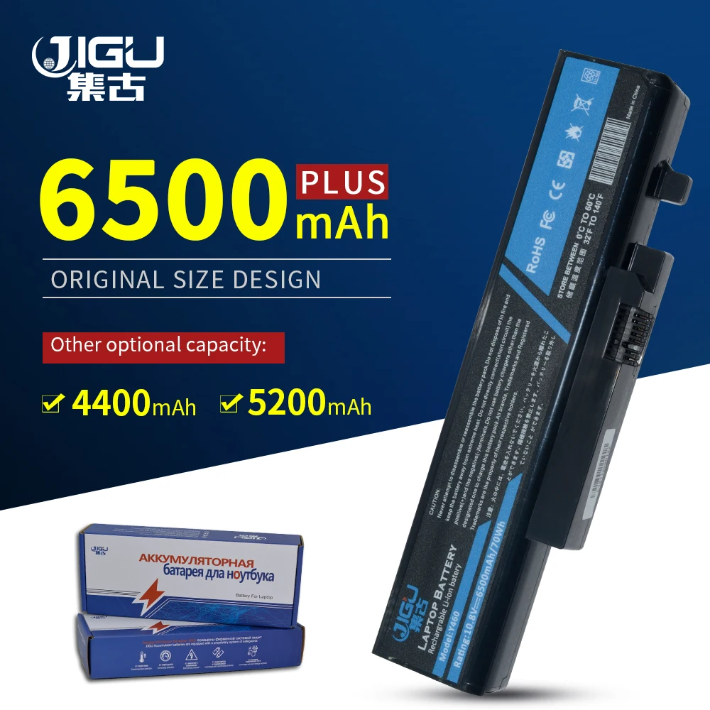 JIGU ноутбука Батарея 57Y6440 57Y6567 57Y6568 L09S6D16 L10L6Y01 L10N6Y01 L10S6Y01 для lenovo для Ideapad B560 V560 Y460
