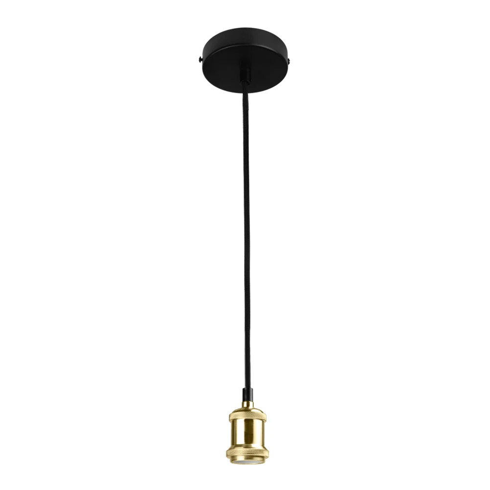

Vintage Pendant Lights Painted Aluminum Ceiling Lamp E27 Bulb Living Room Lamparas For Home Lighting Fixtures