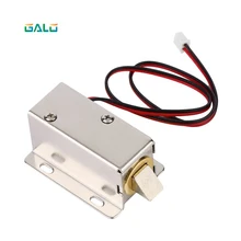Магнитный замок Профессиональный небольшой DC 12V открытый тип рамки соленоида для электрического замка двери с низким энергопотреблением стабильность