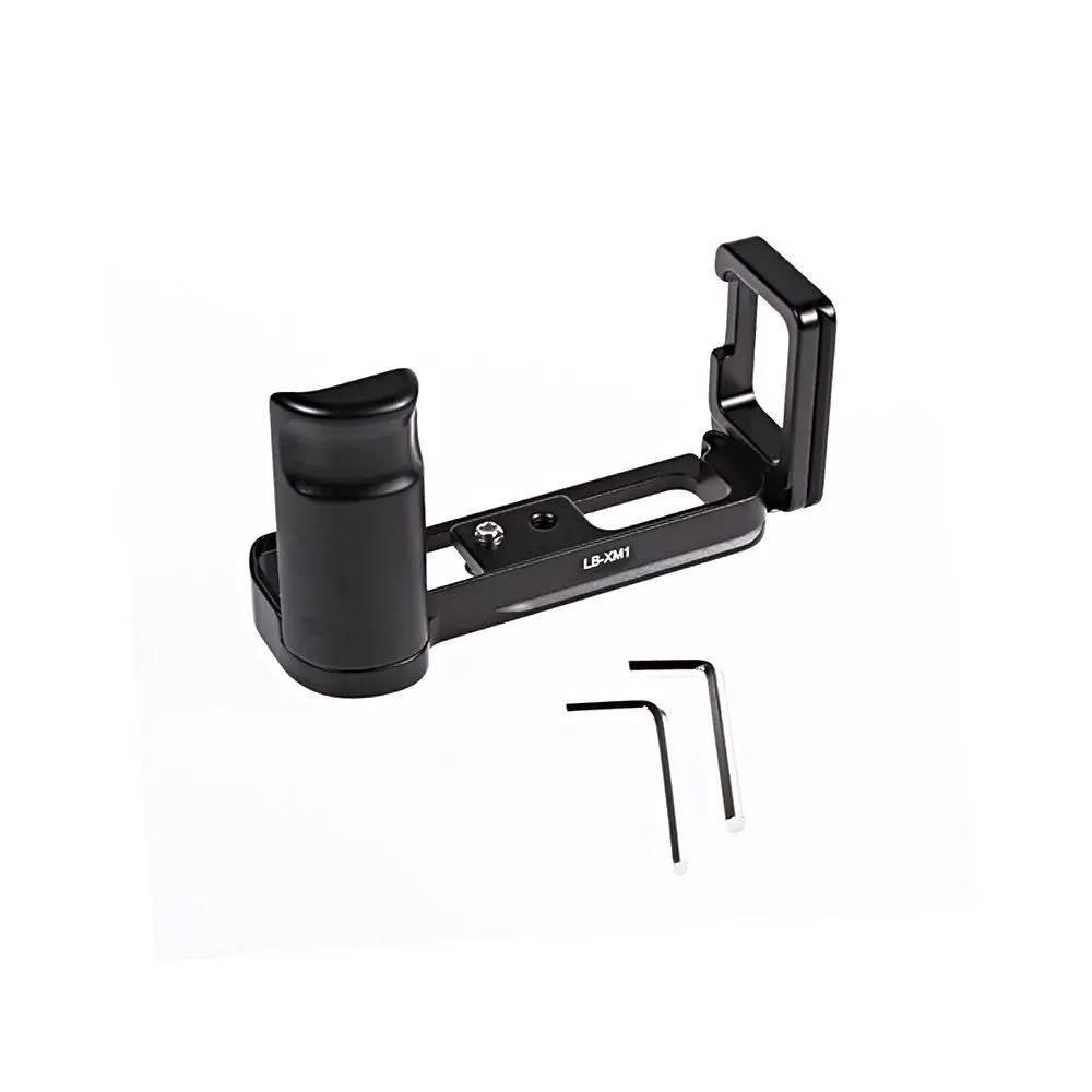 

Quick Release QR LB-XM1 black metal L-Plate Bracket Hand Grip For Fujifilm XM1 Camera