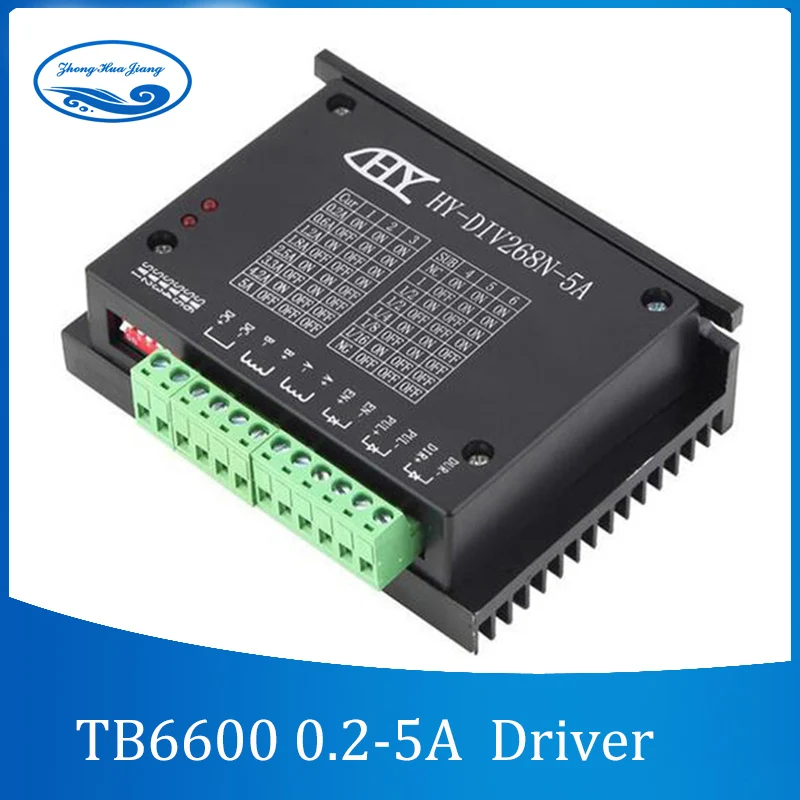 

TB6600 0.2-5A CNC controller ,stepper motor driver nema 17,23, tb6600 Single axes Two Phase Hybrid stepper motor for cnc