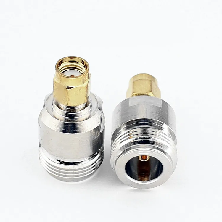 

2PCS N Female Jack to RP-SMA Male Jack Center RF Coaxial Adapter Connector