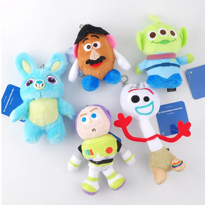 

Movie Toy Story 4 plush toy Forky Bunny Alien Buzz Lightyear Stuffed Doll Toy with Tag
