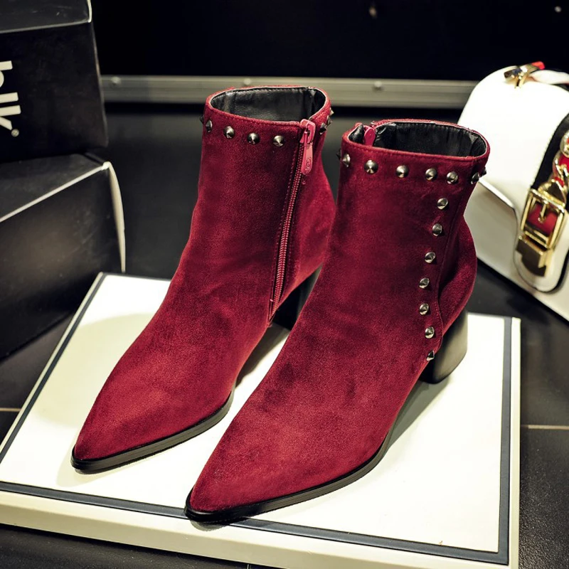 velvet chelsea boots womens