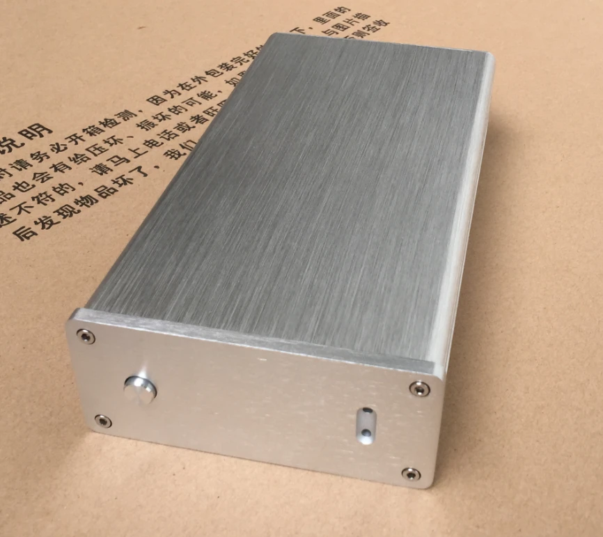 1105 desktop amplifier Chassis Full Aluminum pre-Amplifier Enclosure Mini Case