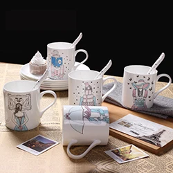 European-Minimalist-Creative-Personality-Gifts-Upscale-Home-Bone-China-Cup-Ceramic-Cup-Glass-Mug-400ML-New