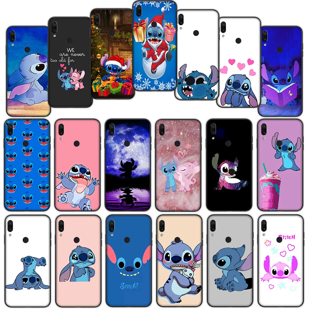 

Lovely Stich Soft Cover Case for Xiaomi Redmi Note 7 4 4X 6 Pro 5 Plus 5A 6A Go S2
