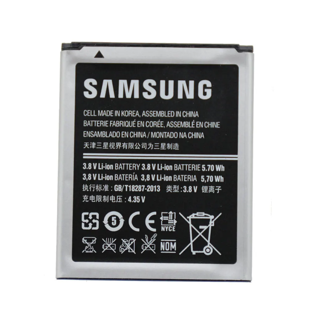 Батарея EB425161LU для samsung Galaxy S Duos S7562 S7566 S7568 i8160 S7582 S7560 S7580 i739 T59 J1 мини J106