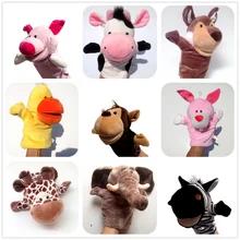 Ручная кукла животное волк кролик обезьяна крокодил Чжан рот детство взаимодействие рука кукла детский сад Сказочный