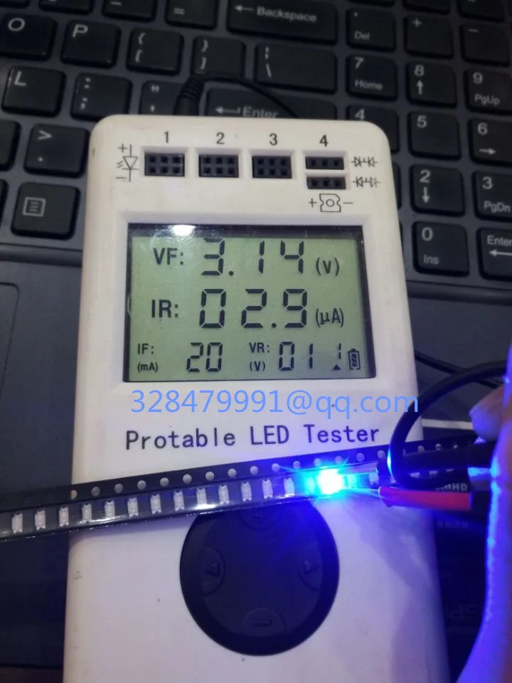 

1000pcs SMD LED 1206 Blue LED Diode Light Size 3.2*1.6 = 3216 SMD LED Blue