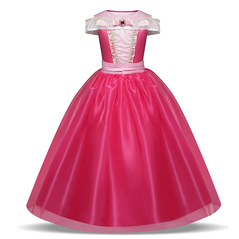 Детское платье принцессы для ролевых игр для девочек, одежда для косплея Анны и Эльзы, Детский карнавальный костюм на Хэллоуин, платья для девочек