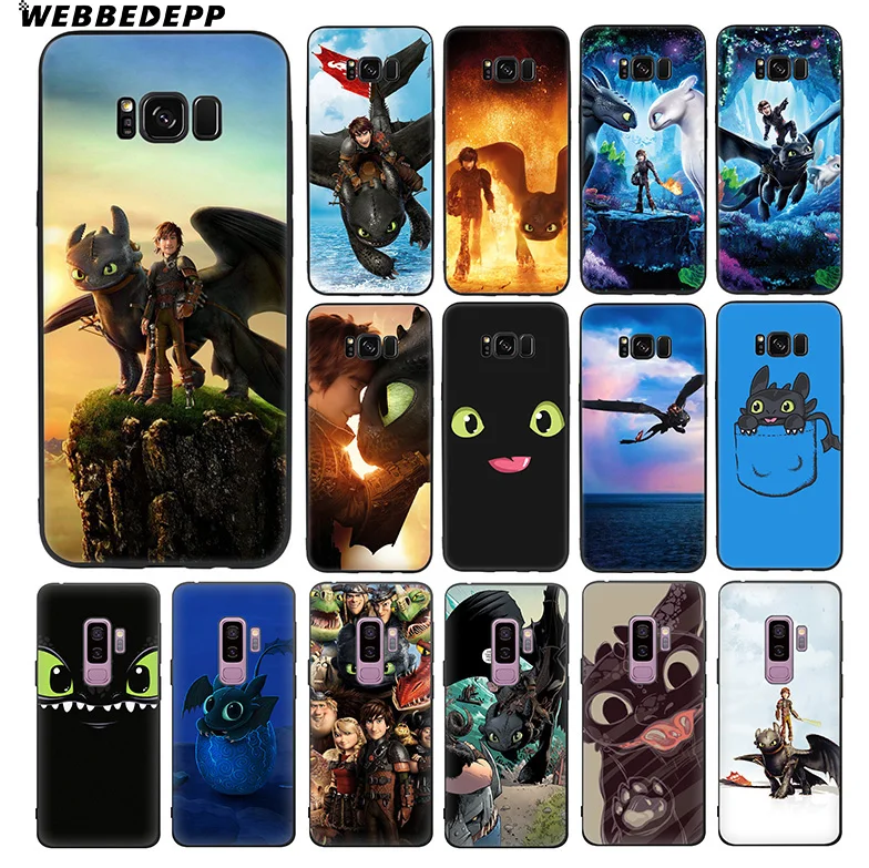 WEBBEDEPP How to Train Your Dragon 2 Soft TPU Silicone Case for Samsung Galaxy S10 S10e S9 S8 Plus S7 S6 Edge &amp J6 |