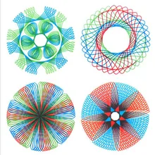 1 conjunto/desenho multifuncional quebra-cabeça geometria régua desenho estudante ferramenta desenvolver qi alta criança pintura ensino arte ferramenta livros