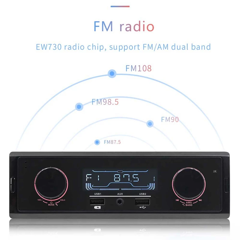 Bluetooth K503 авто радио 12V 1Din FM радио автомобиля MP3 плеер