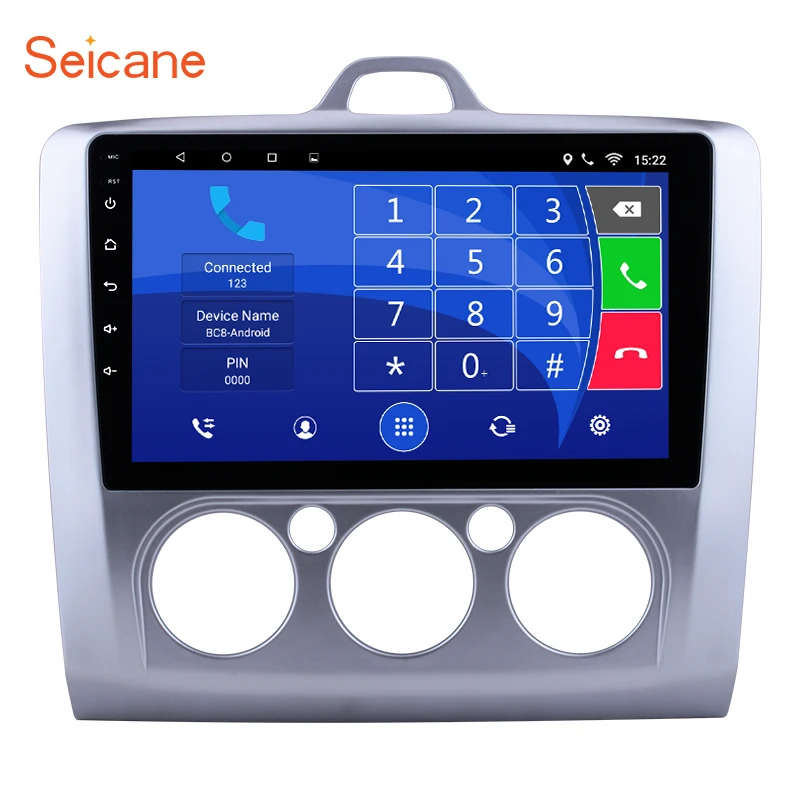

Seicane 2din Android 8.1 9" Car Radio For ford focus EXI MT 2 3 2004-2011 Head Unit WiFi Bluetooth Stereo GPS Multimedia Player