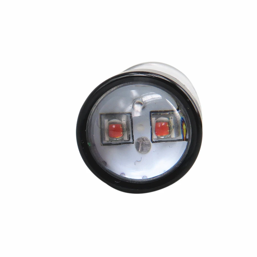 WLJH 2x30 Вт 800lm 6 Cree XBD чип 1156 BA15S P21W светодиодный S25 объектив Автомобильный стоп сигнал