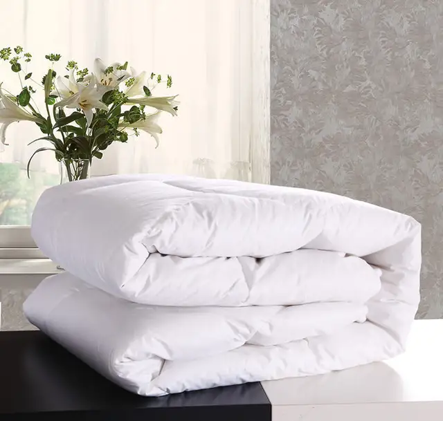 High Quality 350gsm Goose Down Quilt Doona Conventional Uk Super