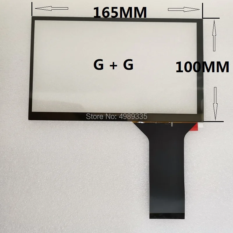 

7 inch capacitive touch screen 10 points Android WIN7 8 10 linux system for plug and play tempered glass surface G+G16:9