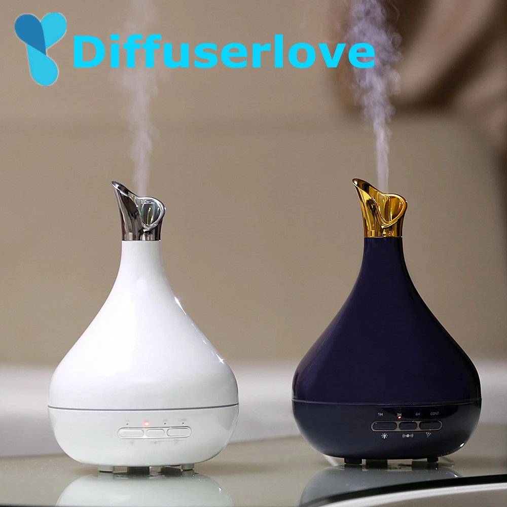 

Diffuserlove 300ml Intelligent Air Humidifier Ultrasonic Mist Maker Essential Oil Diffuser with 7 Color LED Light Household