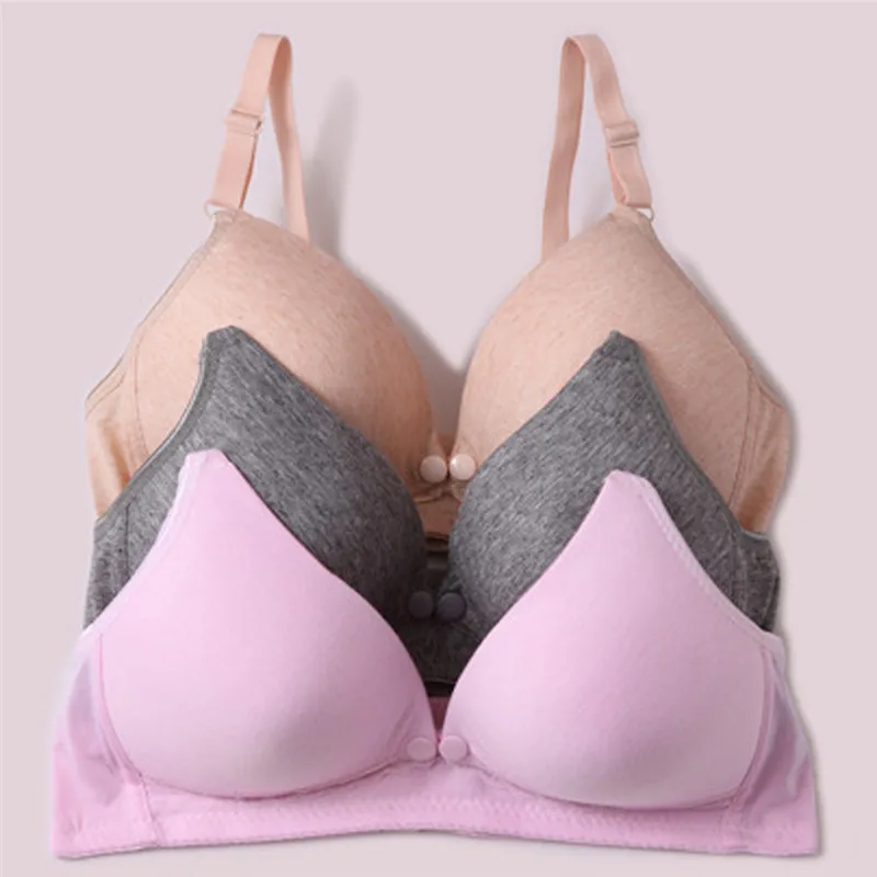 Pregnant Nursing Maternity No Rims Front Open Buckle Free Feeding Bras 1/2 Cup Brassire Pregnant Nursing Maternity No Rims Front Open Buckle Free Feeding Bras 1/2 Cup Brassire