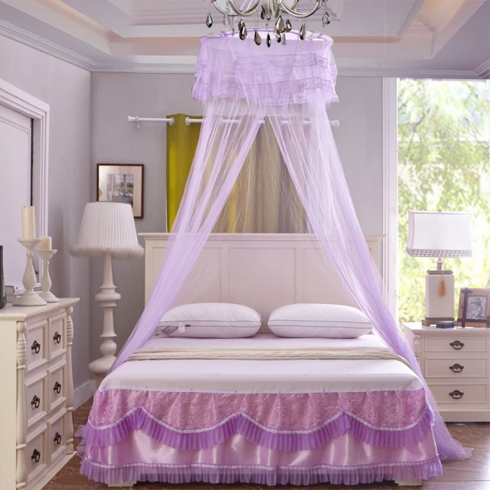 2016 new arrival mosquito nets curtain for bedding set 3 colors princess bed canopy bed netting tent mosquiteiros de teto in mosquito net from home garden