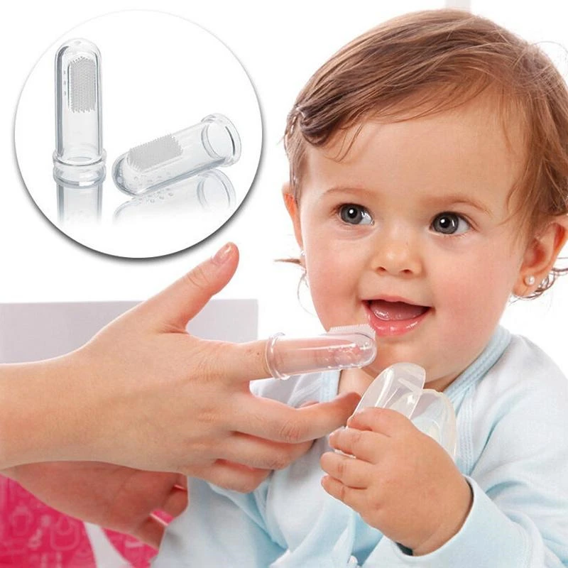 3 pcs Baby Kid Infant Newborn Soft Safe Silicone Finger Training Toothbrush Gum Brush Clean Teeth Coated Tongue Baby Teething 3 pcs Baby Kid Infant Newborn Soft Safe Silicone Finger Training Toothbrush Gum Brush Clean Teeth Coated Tongue Baby Teething