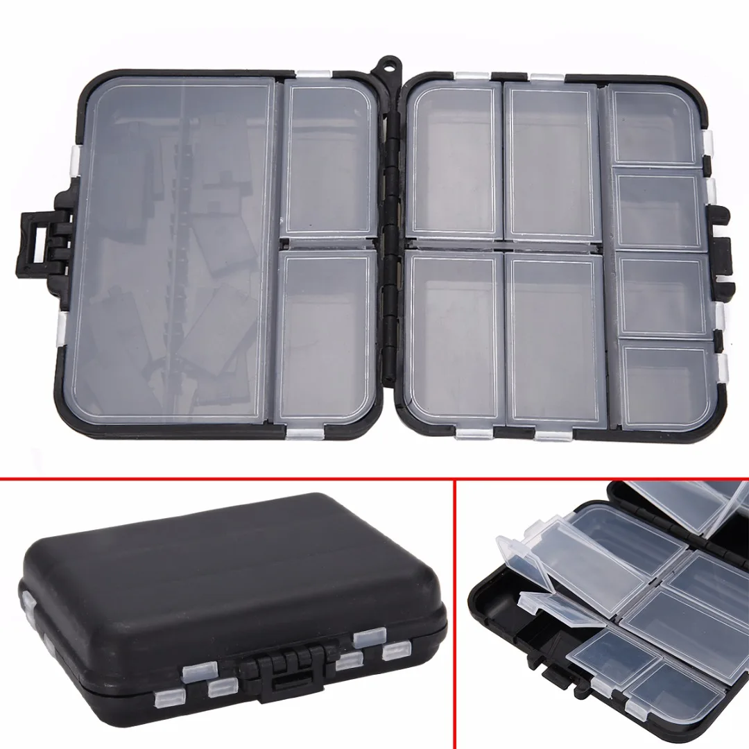 Portable Plastic 26 Compartments Fishing Tackle Lure Bait Waterproof