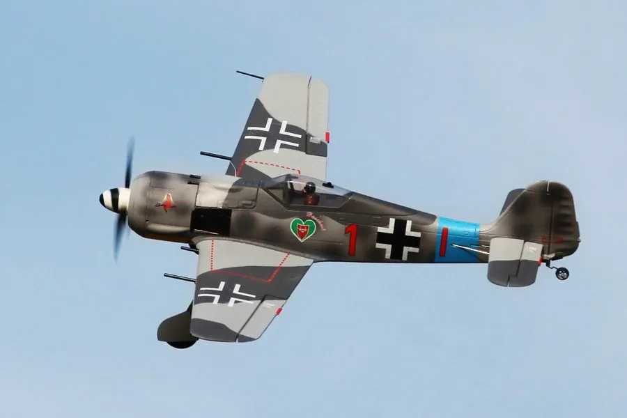 

FMS 800MM / Mini Warbird FW190 FW 190 V2 PNP Duralble EPO Scale Radio Control RC MODEL PLANE